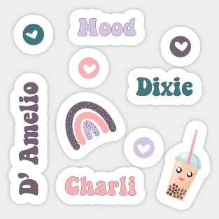 charli d amelio sticker pack Sticker